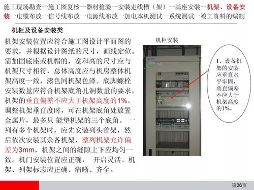 弱电中通信设备安装工程施工工艺图解